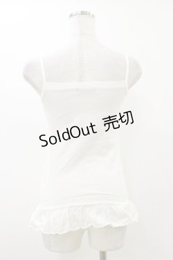 画像2: PEACE NOW / プリントキャミソール  白 H-25-12-17-048-PU-TO-KB-ZH