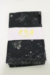 RNA / プリントタイツ  ブラック H-25-12-17-008-PU-ZA-KB-ZH