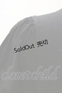 画像3: BPN / アシメフリルパフカットソー  ブラック×ラベンダー H-25-12-17-051-GO-TO-KB-ZT251