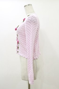 画像3: MILK / チェリーガーランドカーデ  ベビーピンク H-25-12-17-056-ML-TO-KB-ZH