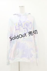 LAND by MILK BOY / CLOUDYパーカー  ピンクタイダイ H-25-12-17-061-PU-TO-KB-ZH