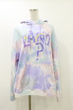 画像1: LAND by MILK BOY / CLOUDYパーカー  ピンクタイダイ H-25-12-17-061-PU-TO-KB-ZH
