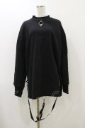 KILL STAR / FLAYER SWEAT SHIRT XS ブラック H-25-12-17-068-SL-TO-KB-ZH