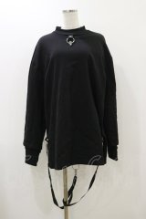 KILL STAR / FLAYER SWEAT SHIRT XS ブラック H-25-12-17-068-SL-TO-KB-ZH