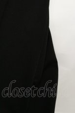 画像5: Ozz oneste / 着物衿刺繍ロングチュニック  黒×赤 H-25-12-17-069-OO-TO-KB-ZT363 (5)