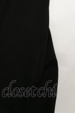 画像5: Ozz oneste / 着物衿刺繍ロングチュニック  黒×赤 H-25-12-17-069-OO-TO-KB-ZH