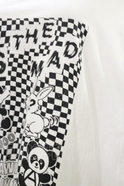 画像3: Candy Stripper / THE MAD BIGBIG TEE  ホワイト H-25-12-17-072-PU-TO-KB-ZH