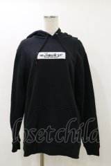 NieR Clothing / プリントプルパーカー  黒 H-25-12-17-075-PU-TO-KB-ZH