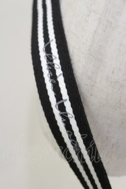 画像3: alice auaa / ストライプベルト  黒 H-25-12-17-016-AA-ZA-KB-ZH