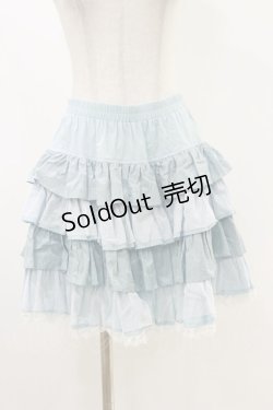 画像4: PUTUMAYO / レースプリントホルタービスチェブラウス＆フリルスカート  サックス H-25-12-17-022-PT-OP-KB-ZH