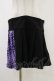 画像1: KILL STAR / CATTLE PLEATED SKIRT L ブラック/ライラックタータン H-25-12-17-023-SL-SK-KB-ZH (1)