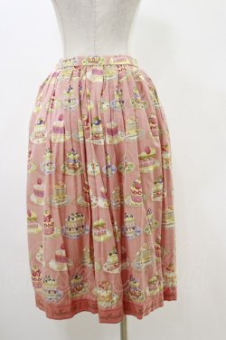 画像2: Jane Marple / Anniversary cakesタックスカート  アプリコット H-25-12-17-027-JM-SK-KB-ZH