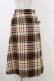 画像1: MILK / Beeチェックロングスカート  COUNTRYtartan H-25-12-17-029-ML-SK-KB-ZH (1)