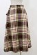 画像2: MILK / Beeチェックロングスカート  COUNTRYtartan H-25-12-17-029-ML-SK-KB-ZH (2)
