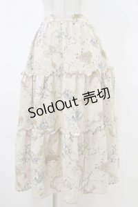 MILK / ヘブンリーシャドウスカート  ミルキーゴールド H-25-12-17-030-ML-OP-KB-ZH