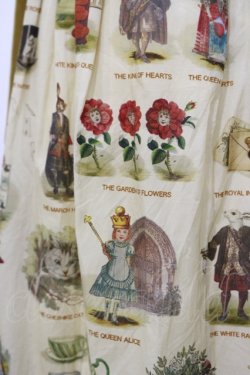 画像4: Jane Marple / Alice's dictionaryスクエアドレス  アイボリー×マスタード H-25-12-17-035-JM-OP-KB-ZH