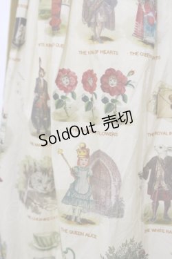 画像4: Jane Marple / Alice's dictionaryスクエアドレス  アイボリー×マスタード H-25-12-17-035-JM-OP-KB-ZH