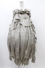 alice auaa / ジャガードバルーンドレス  グレー H-25-12-18-1027-AA-OP-KB-ZH