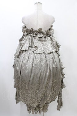 画像2: alice auaa / ジャガードバルーンドレス  グレー H-25-12-18-1027-AA-OP-KB-ZH