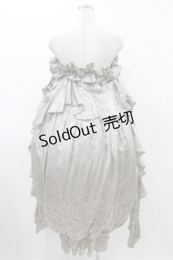 画像2: alice auaa / ジャガードバルーンドレス  グレー H-25-12-18-1027-AA-OP-KB-ZH