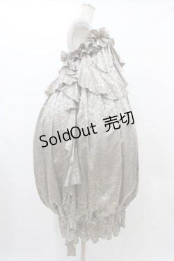 画像3: alice auaa / ジャガードバルーンドレス  グレー H-25-12-18-1027-AA-OP-KB-ZH