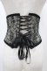 画像2: abilletage / レースミニコルセット 4 ブラック H-25-12-18-1005-GO-ZA-KB-ZH (2)
