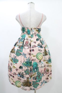 画像2: Emily Temple cute / オズリボン付きノースリーブワンピース  ピンク H-25-12-18-1030-ET-OP-KB-ZH