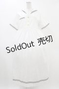 Katie / CESIL SAILOR ワンピース  ホワイト H-25-12-18-1031-LO-OP-KB-ZH