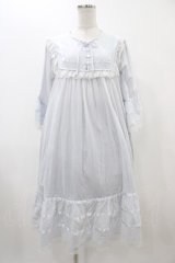 Katie / ASHBURY ethnic dress  サックス H-25-12-18-1036-LO-OP-KB-ZH