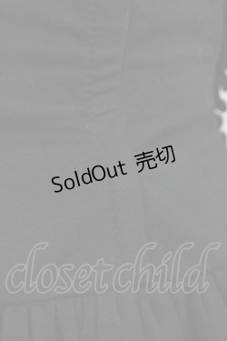 画像3: ATELIER PIERROT / ティアードコルセットスカート  ブラック H-25-12-18-1038-EL-SK-KB-ZH