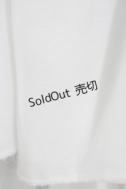 画像4: ATELIER PIERROT / ダイヤフロントオープンスカート  オフ×ブラック H-25-12-18-1040-EL-SK-KB-ZH