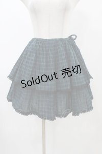 Katie / CAN CAN GIRLスカート  グリーンチェック H-25-12-18-1042-LO-SK-KB-ZH