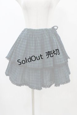 画像1: Katie / CAN CAN GIRLスカート  グリーンチェック H-25-12-18-1042-LO-SK-KB-ZH