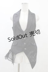 PUTUMAYO / アレンジベスト  ブラック H-25-12-18-1046-PT-TO-KB-ZH