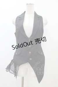 PUTUMAYO / アレンジベスト  ブラック H-25-12-18-1046-PT-TO-KB-ZH