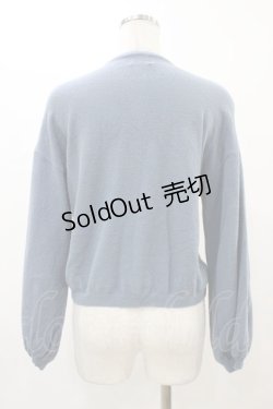 画像2: merry jenny / 【ハローキティコラボ】ニットカーデイガン  ブルー H-25-12-18-1049-LO-TO-KB-ZH