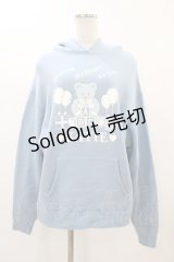 Katie / SOUVENIR BEAR hoodie  サックス H-25-12-18-1050-LO-TO-KB-ZH
