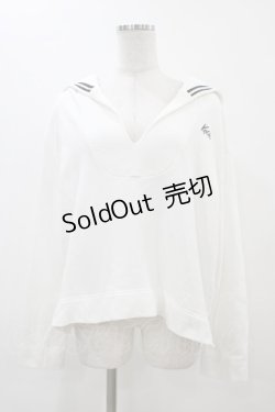 画像1: Katie / LOGO SAILOR tops  ホワイト H-25-12-18-1051-LO-TO-KB-ZH