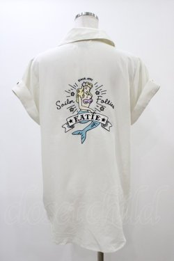 画像2: Katie / be mermaid shirt  アイボリー H-25-12-18-1055-LO-BL-KB-ZH