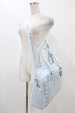 画像2: MILK / LOGO BIGバッグ  サックス H-25-12-18-1008-ML-ZA-KB-ZH