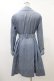 画像2: Jane Marple Dans Le Salon / ダブルボタントレンチコート  ブルー H-25-12-18-1062-JM-CO-KB-ZH (2)