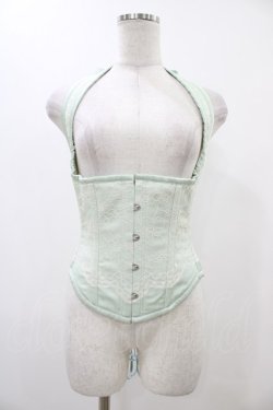 画像1: abilletage / レースチロルコルセット 4 ミントグリーン H-25-12-18-1011-GO-TO-KB-ZH