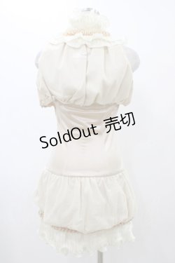 画像2: alice auaa / チュール重ねバルーンワンピース 3（約9号） ベージュ H-25-12-18-1014-AA-OP-KB-ZH