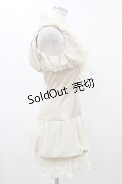 画像3: alice auaa / チュール重ねバルーンワンピース 3（約9号） ベージュ H-25-12-18-1014-AA-OP-KB-ZH