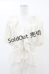 alice auaa / フリルギャザーボレロ 3（約9号） クリーム H-25-12-18-1015-AA-TO-KB-ZH