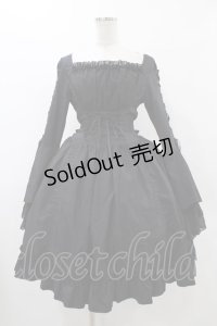 ATELIER PIERROT / ダレットワンピース  ブラック H-25-12-18-1020-EL-OP-KB-ZH