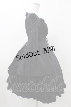 画像3: ATELIER PIERROT / ダレットワンピース  ブラック H-25-12-18-1020-EL-OP-KB-ZH