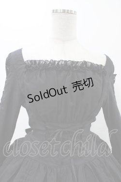 画像4: ATELIER PIERROT / ダレットワンピース  ブラック H-25-12-18-1020-EL-OP-KB-ZH