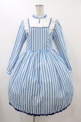 Emily Temple cute / Emily’sスタッフワンピース  サックス H-25-12-18-1021-ET-OP-KB-ZH