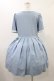 画像2: Katie / RETARD GIRL courtney dress  サックス H-25-12-18-1022-LO-OP-KB-ZH (2)